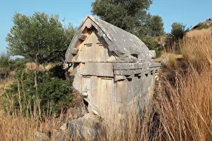 Arinna: Lycian tombs, Necropolis, Xanthos, Turkey