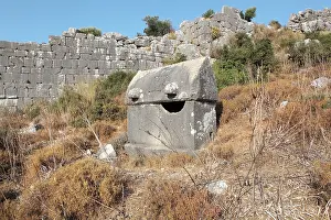 Arinna: Lycian tombs, Necropolis, Xanthos, Turkey