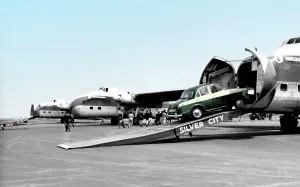 Ferryfield: Lydd, Ferryfield Airport c1955
