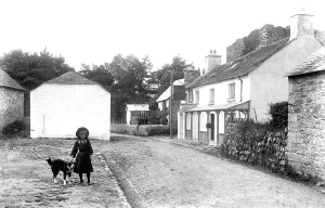 Lydford: Lydford, the Castle Inn 1906