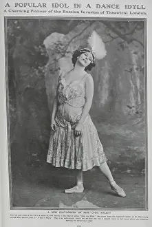 Portait: Lydia Kyasht, ballet dancer