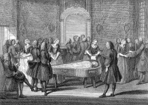 Mourners: LYING IN STATE, ENGLAND