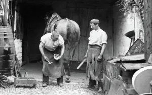 Farrier: Lyme Regis, the Blacksmith 1909