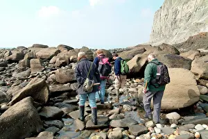 Charmouth: Lyme Regis field trip, 2003