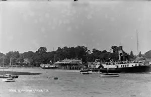 Steamboat: Lymington Waterfront in 1910