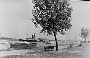 Marina: Lymington Waterfront Scene