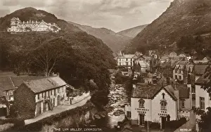 Roofs: Lyn Valley, Lynmouth, Devon