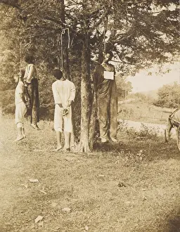 Intolerance: Four lynched black sharecroppers, arrested for ?disturbing