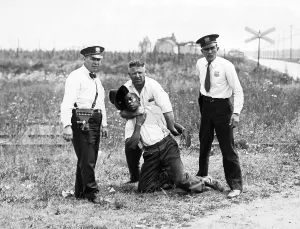 Strikers: Lynchings in the U.S. on a black man