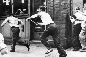 Chased: Lynchings in the U.S. on a black man