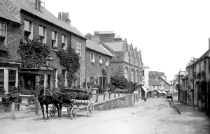 Lyndhurst: Lyndhurst, Crown Hotel 1890