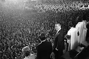 Okamoto: Lyndon Johnson - Hubert Humphrey - inauguration