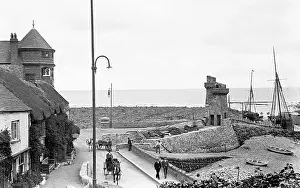 Lynmouth: Lynmouth Harbour early 1900s