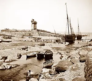 Lynmouth: Lynmouth Harbour, Victorian period