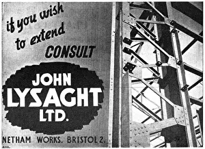 Constructional: Lysaght Constructional Steelwork For The Aircraft Industry