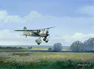 Lysander: Lysander Aircraft over Kent Marshes
