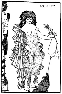 Obscene: Lysistrata by Aubrey Beardsley