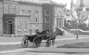 Lytham: Lytham, Carriage, Central Parade 1894