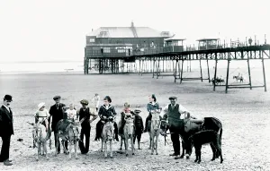 Lytham: Lytham, Donkeys 1914