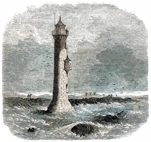 Gales: Lytham Lighthouse, Lancashire 1863