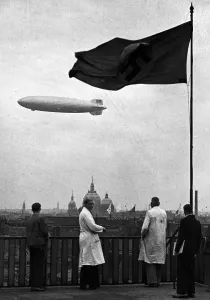Zeppelins: LZ 129 Hindenburg over Berlin, 1936