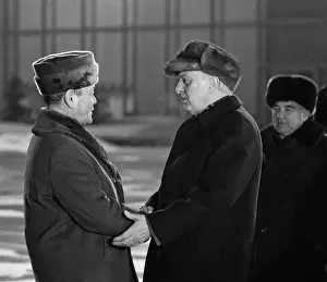 Mongolia: M. Dugersuren visits USSR