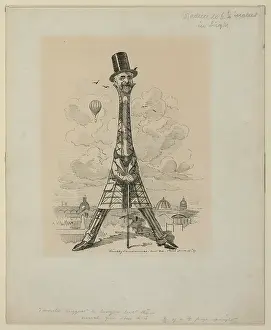 Renstrom: M. Eiffel, our artist's latest tour de force, June 29, 1889