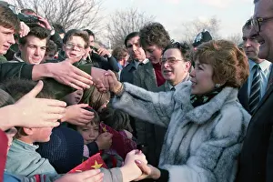Primary: M. Gorbachev's visit to Great Britain
