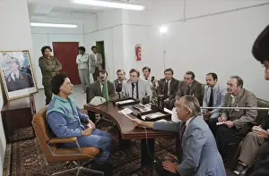 Journalists: M. Kaddafi