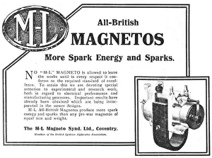 Magnetos: M-L Aero Engine Magnetos