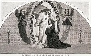 Alacoque: M M ALACOQUE WITH JESUS