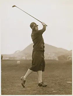 Pease: M. Pease Golfing 1927