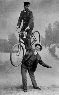 Juggler: M. Spadoni, juggler and balancer