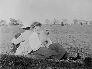 Bpeosa: M. Tempest with dog