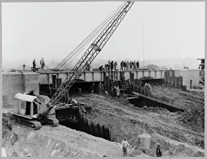 Ruston: M1 Motorway, Structure 112 Railway Bridge, Barby