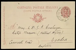 Boulenger: M.A. Perecca to G.A. Boulenger