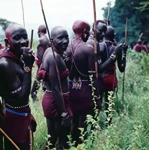 Pastoralists: Maasai warriors ready for initiation