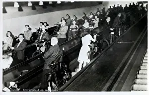 Nieuwe: Maastunnel - Rotterdam - Dutch Commuters with bikes