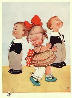 Lucie Attwell Limited (terry Parker): Mabel Lucie Attwell - All dressed up - an the button would