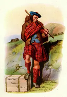 Kilt: MacAlister tartan