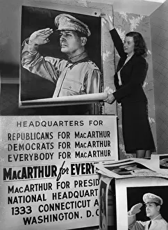 Campaigning: MacArthur for President