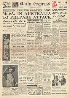 Yelets: MacArthur Supreme Allied Commander in Australia