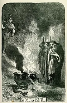 Witches: Macbeth - title page