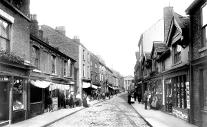 Macclesfield: Macclesfield, Chestergate 1898