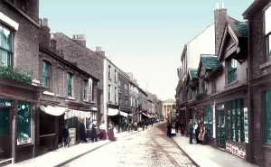 Macclesfield: Macclesfield, Chestergate 1898