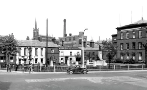 Macclesfield: Macclesfield, Park Green & Cenotaph c1955