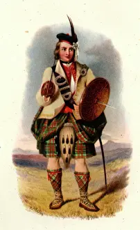 Sporran: MacDonald of Clanranald tartan