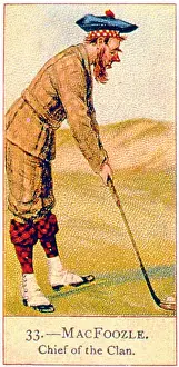 Golfing: MacFoozle, Chief of the Clan, a Scottish golfer