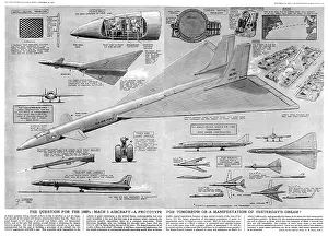 Mach 3 Aircraft (Concorde) by G. H. Davis