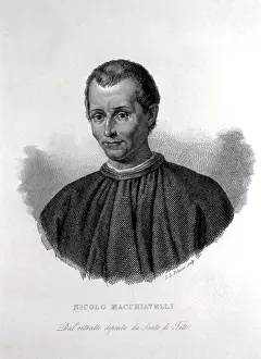 Diplomatist: Machiavelli, Niccolo, 3.5.1469 - 22.6.1527, Italian